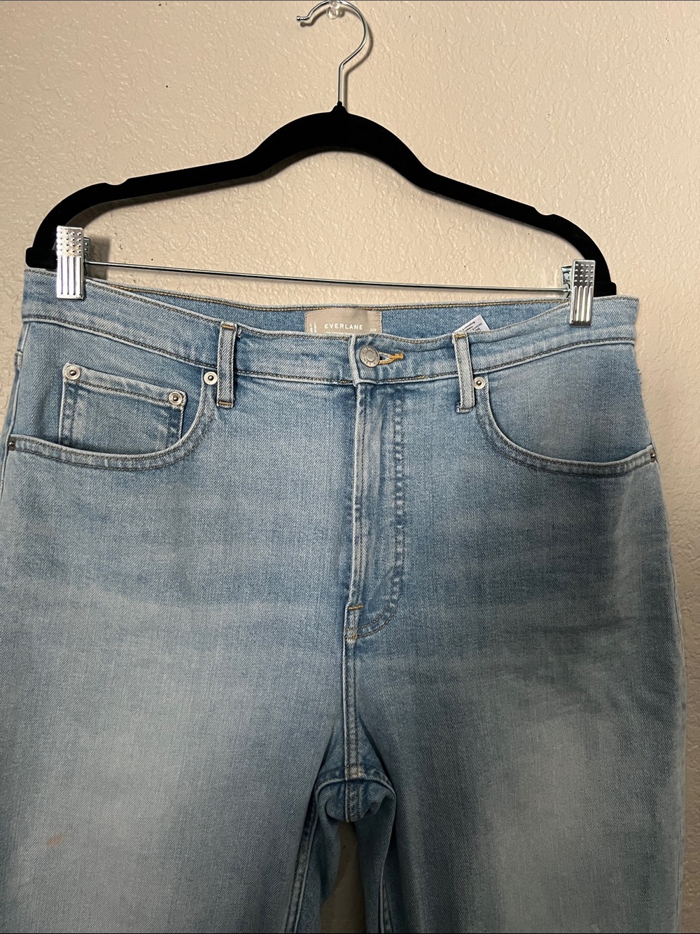 Everlane The Original Cheeky Jean Size 32 Light Wash - Picture 4 of 9